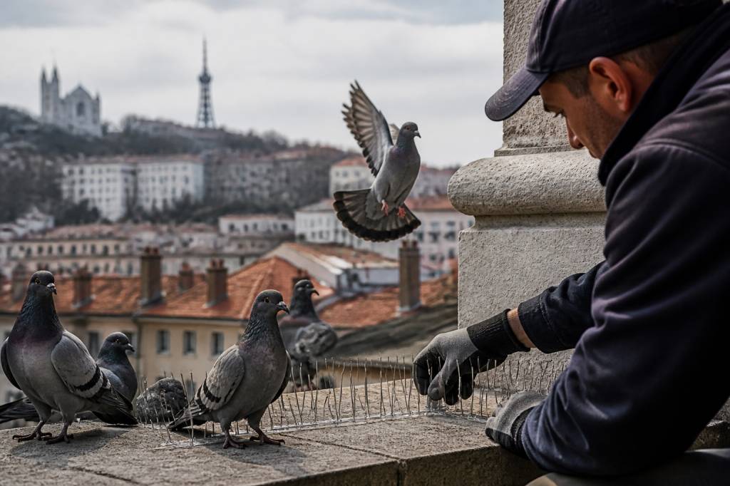 Les solutions efficaces pour lutter contre les pigeons à lyon