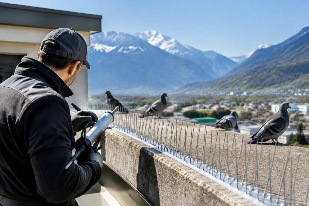 Dépigeonnage en valais : quelles solutions contre les nuisances des pigeons